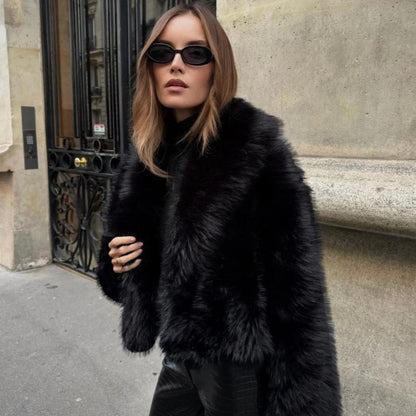 Abrigo Mujer de Lana Corte Elegante