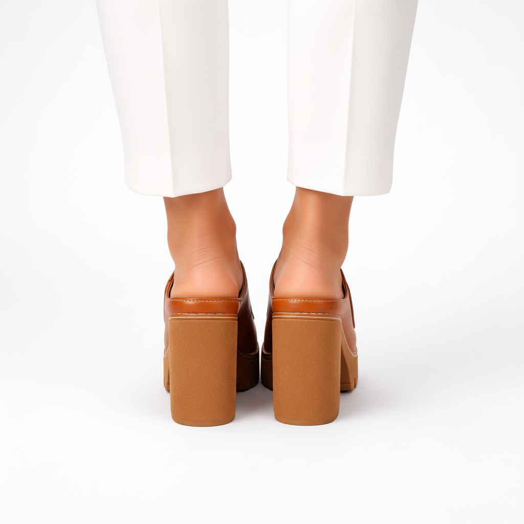 Tacones Mujer con Plataforma y Diseño Elegante