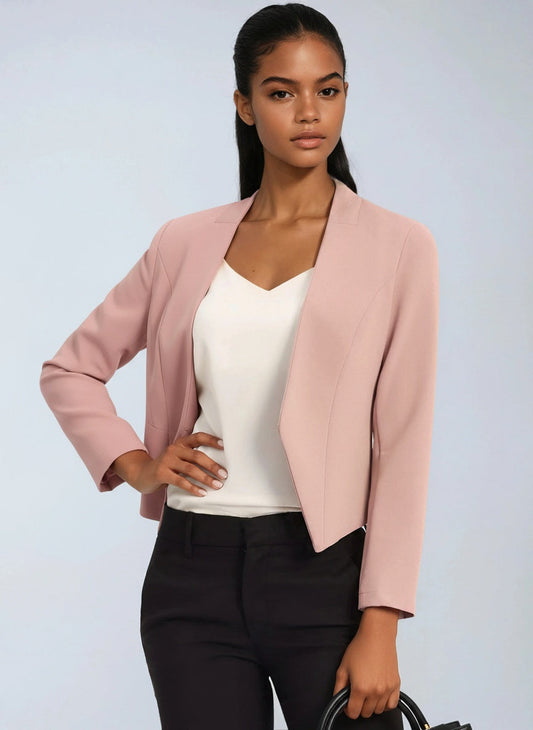Blazer Mujer de Tela con Corte Estructurado - Mavetta