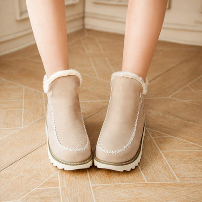 Botas Mujer Cálidas Antideslizantes Ajuste Cómodo