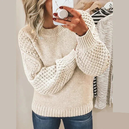 Suéter mujer suave de punto estilo casual - Mavetta