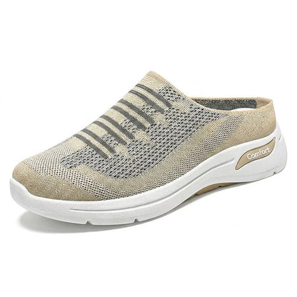 Zapatillas Mujer Transpirables Talón Abierto