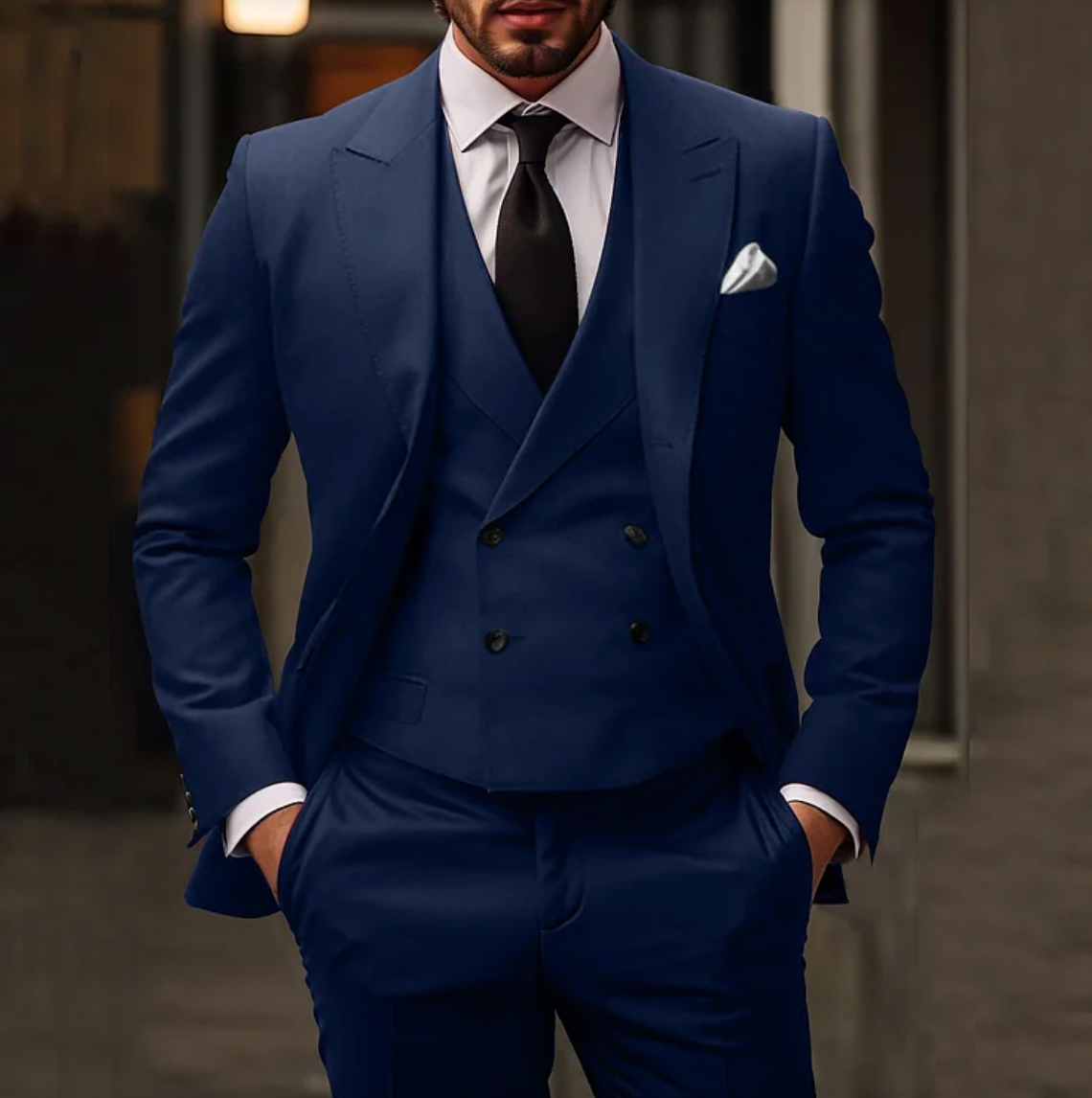 Traje Formal Hombre Dos Piezas Clásico
