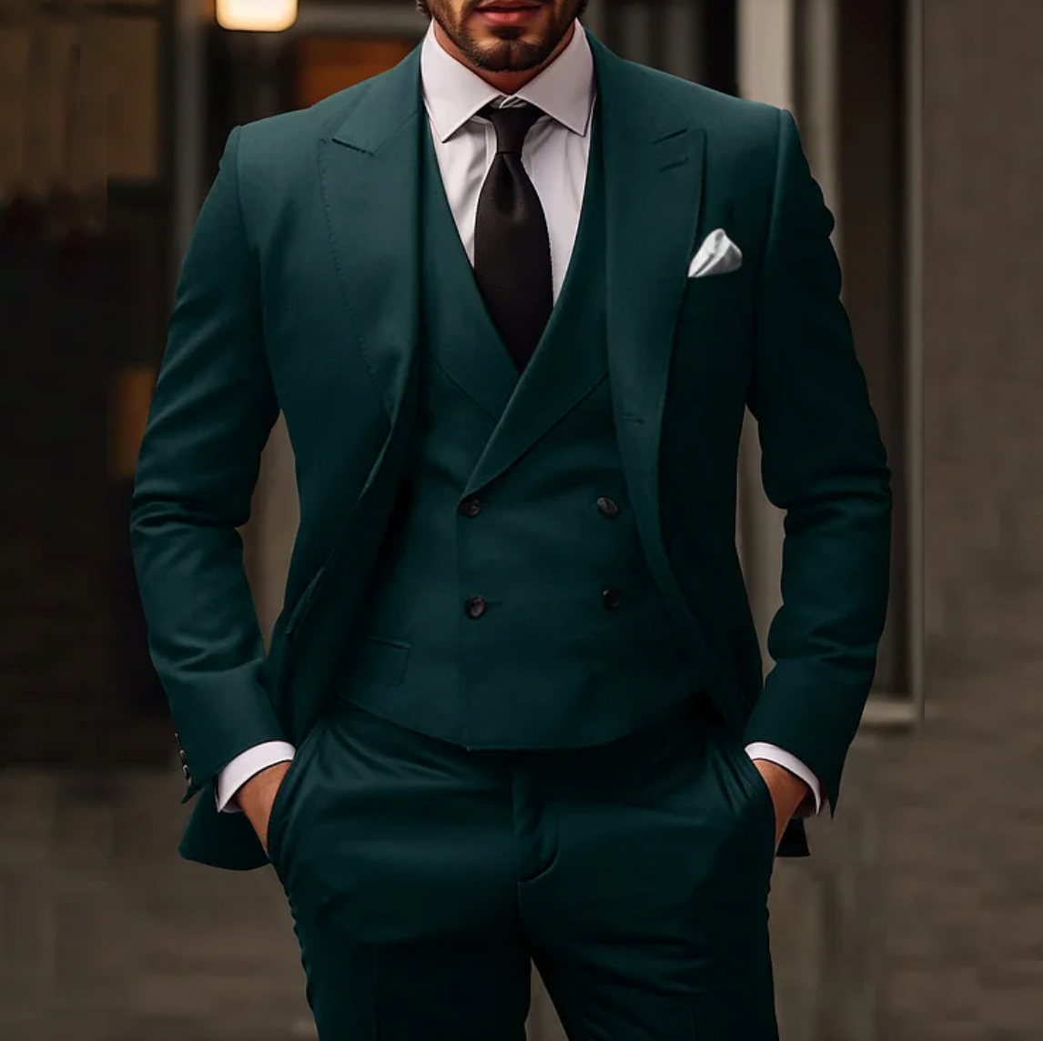 Traje Formal Hombre Dos Piezas Clásico