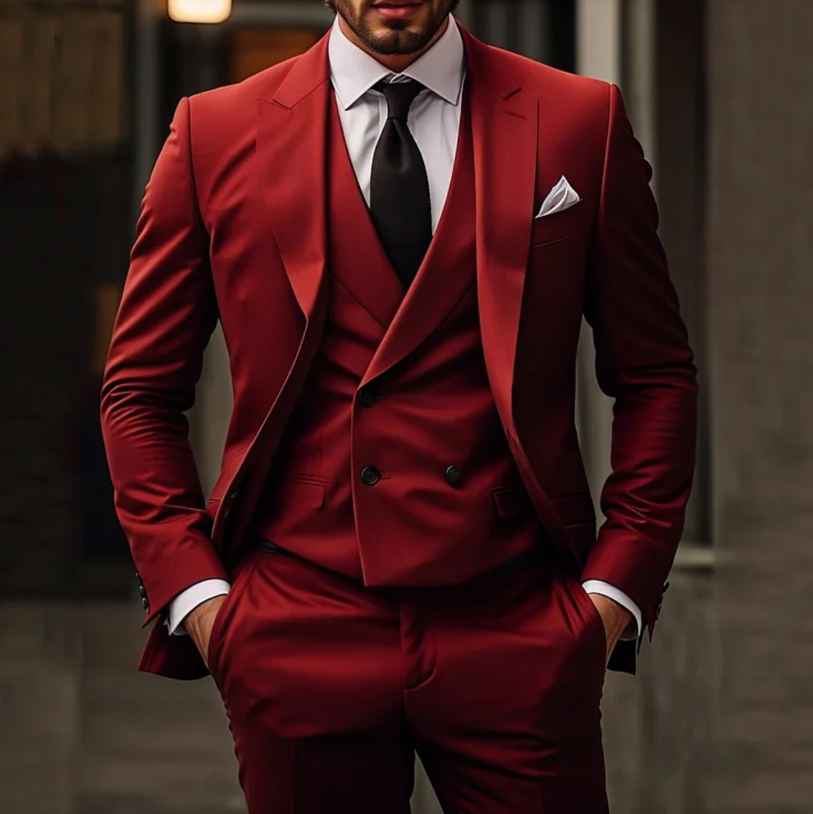 Traje Formal Hombre Dos Piezas Clásico