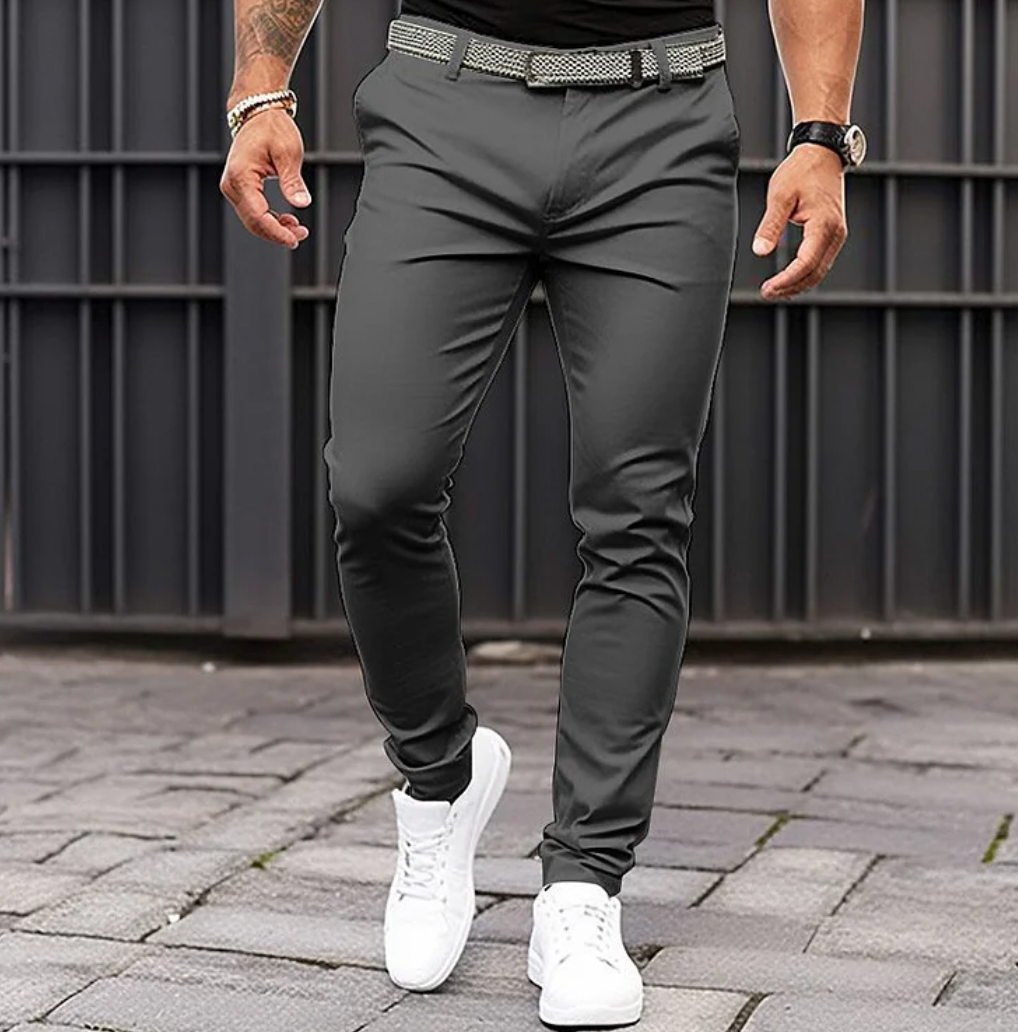 Pantalones Hombre Confortables Ajuste Moderno Elegante - Mavetta