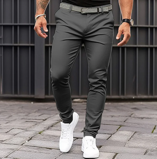 Pantalones Hombre Confortables Ajuste Moderno Elegante - Mavetta