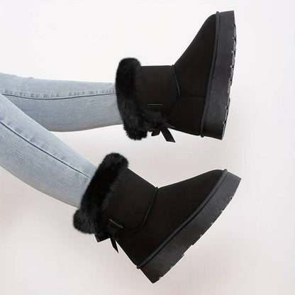 Botas Mujer Invierno Altas Suela Gruesa