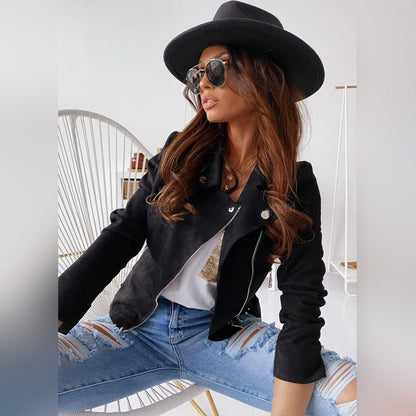 Chaqueta Mujer de Amavetta Vegano con Botones y Corte Moderno