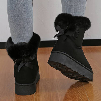 Botas Mujer Invierno Altas Suela Gruesa