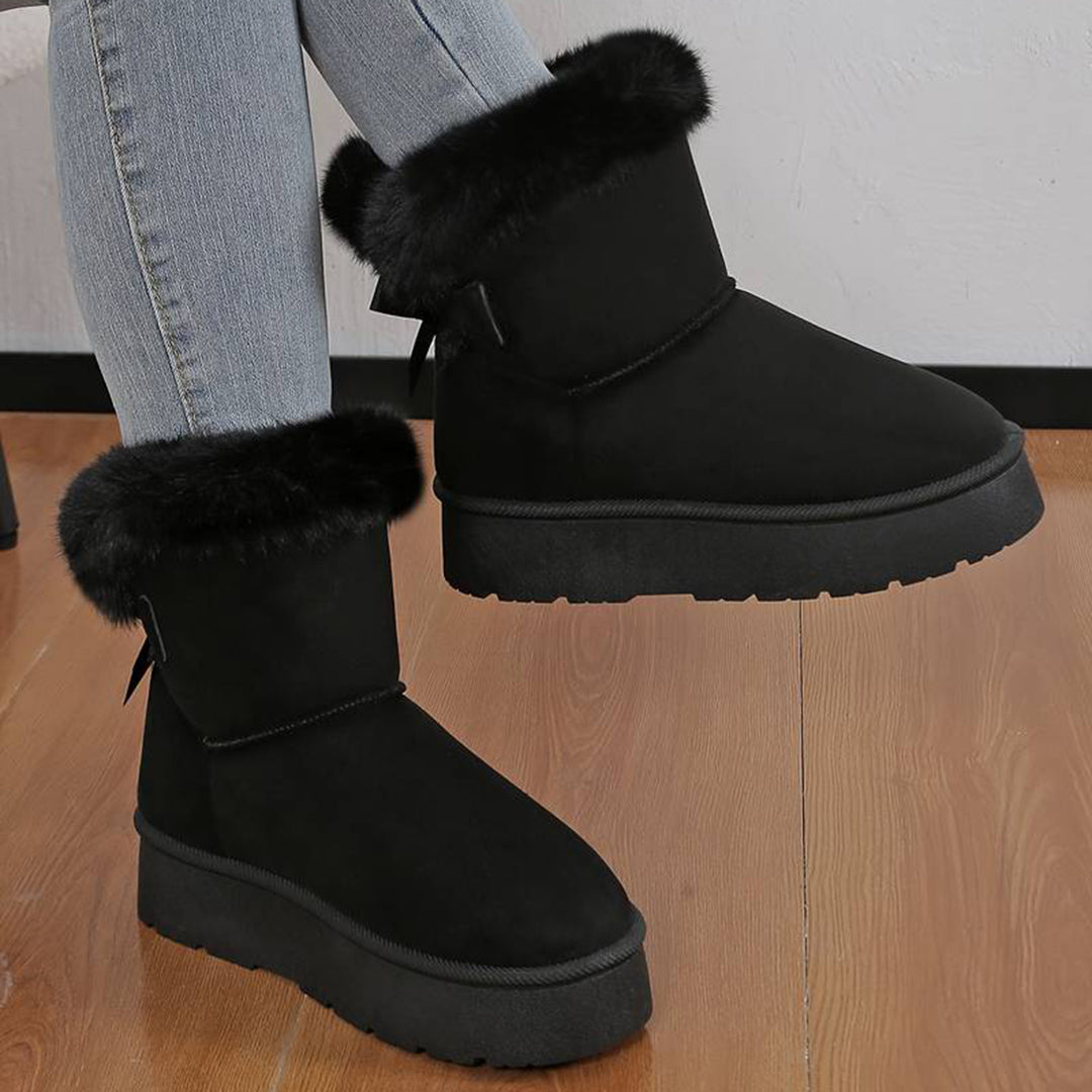 Botas Mujer Invierno Altas Suela Gruesa