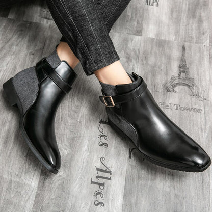 Botines Hombre de Piel Ajuste Clásico - Mavetta