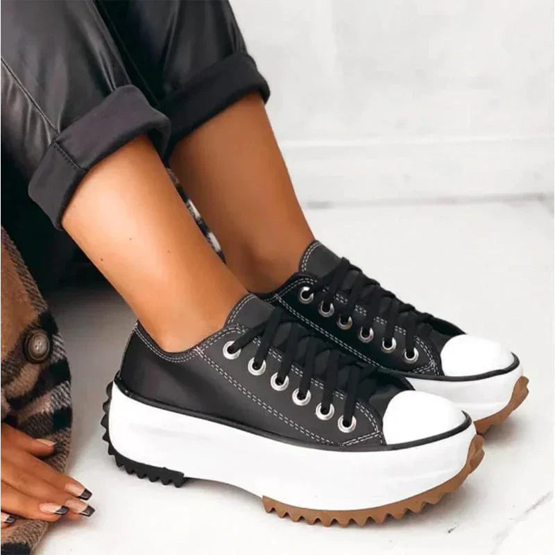 Zapatillas Altas Mujer con Plataforma Casual