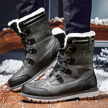 Botas invierno hombre con forro cálido suela antideslizante