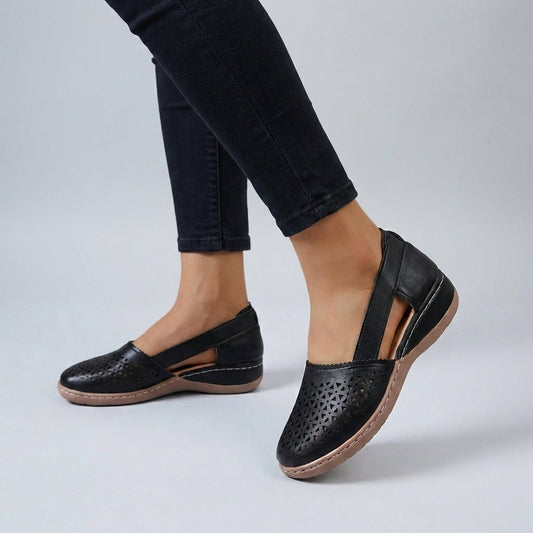 Sandalias Mujer Ortopédicas Confort Diseño Festoneado - Mavetta