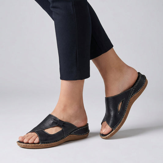 Sandalias dedo mujer con suela apoyo estilo casual - Mavetta