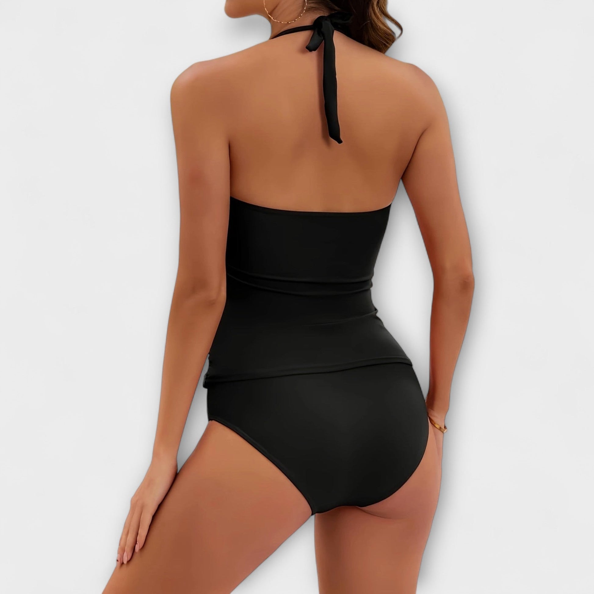 Bañador Mujer de Una Pieza Diseño Sólido Ajuste Clásico - Mavetta