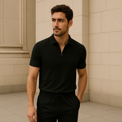 Camiseta Hombre Casual Verano Algodón Manga Corta
