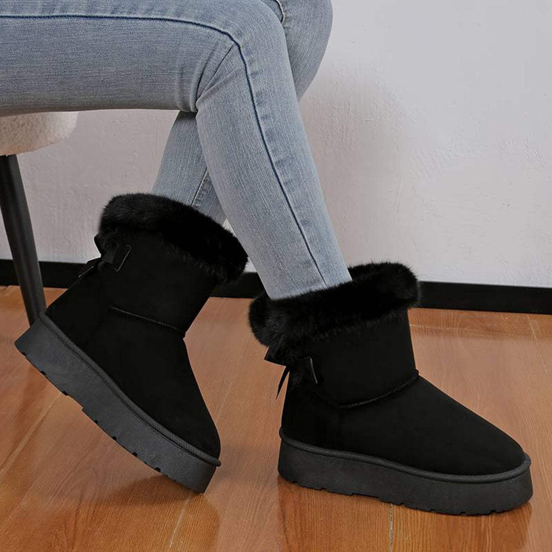 Botas Mujer Invierno Altas Suela Gruesa