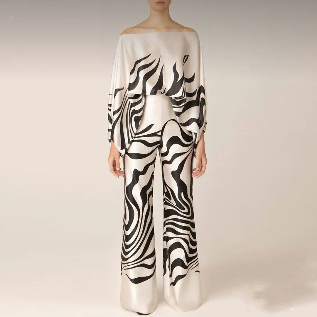 Conjunto Mujer de Dos Piezas Elegante Ajustado - Mavetta