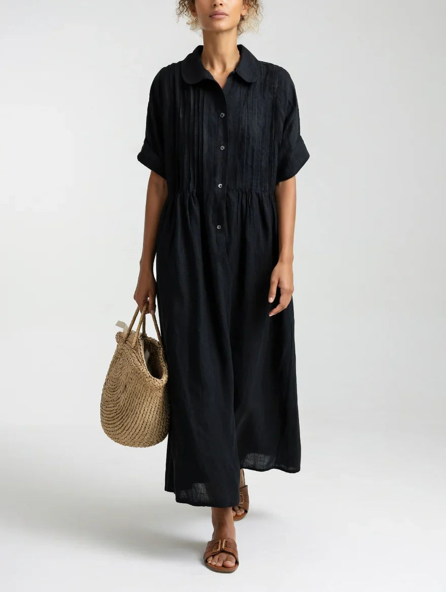 Vestido camisero mujer fluido verano