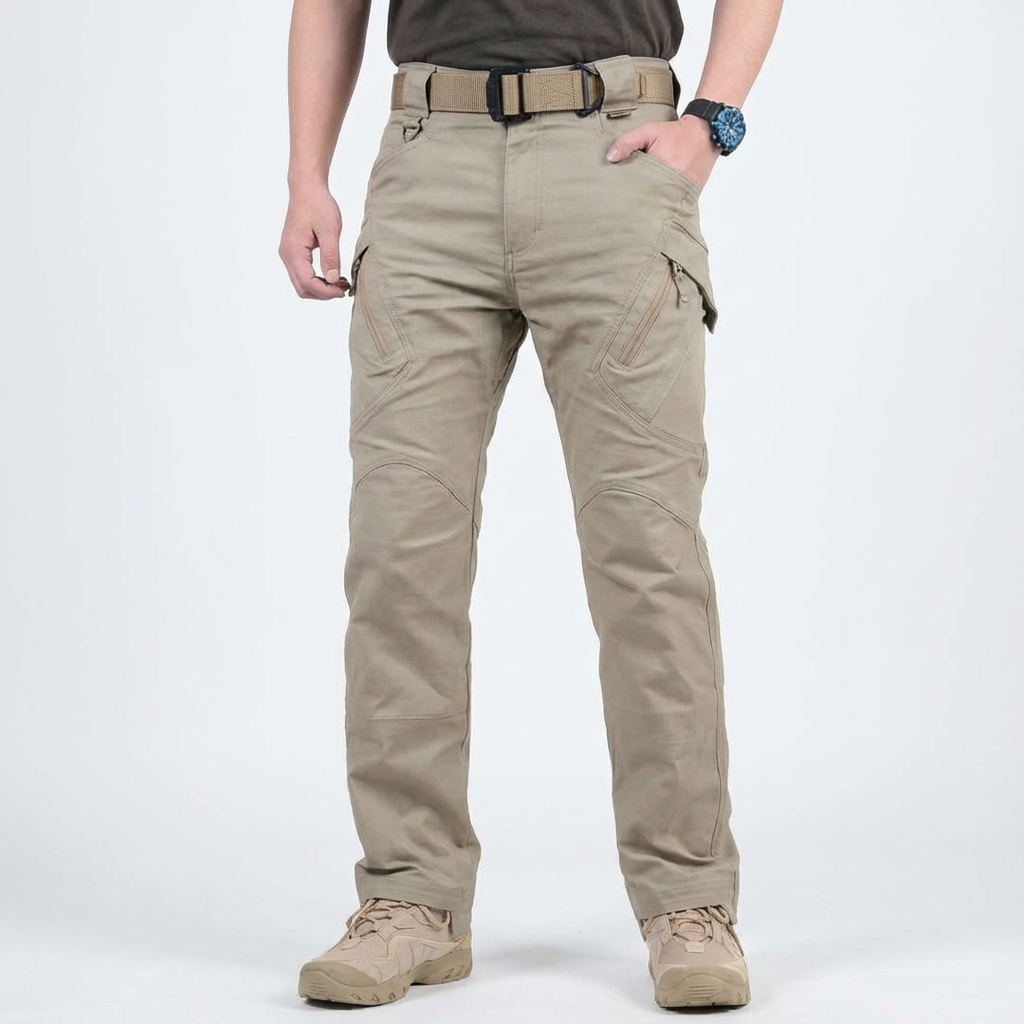 Pantalones Cargo Hombre Tácticos Ajuste Regular