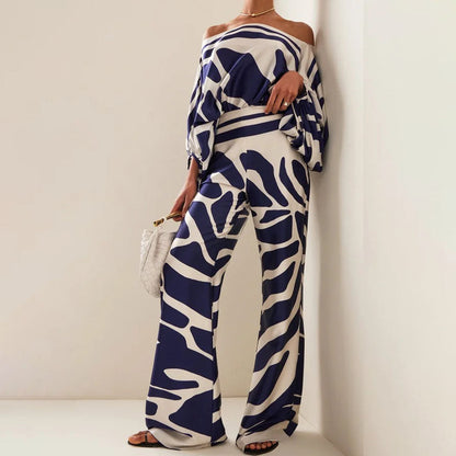 Conjunto Mujer de Dos Piezas Elegante Ajustado