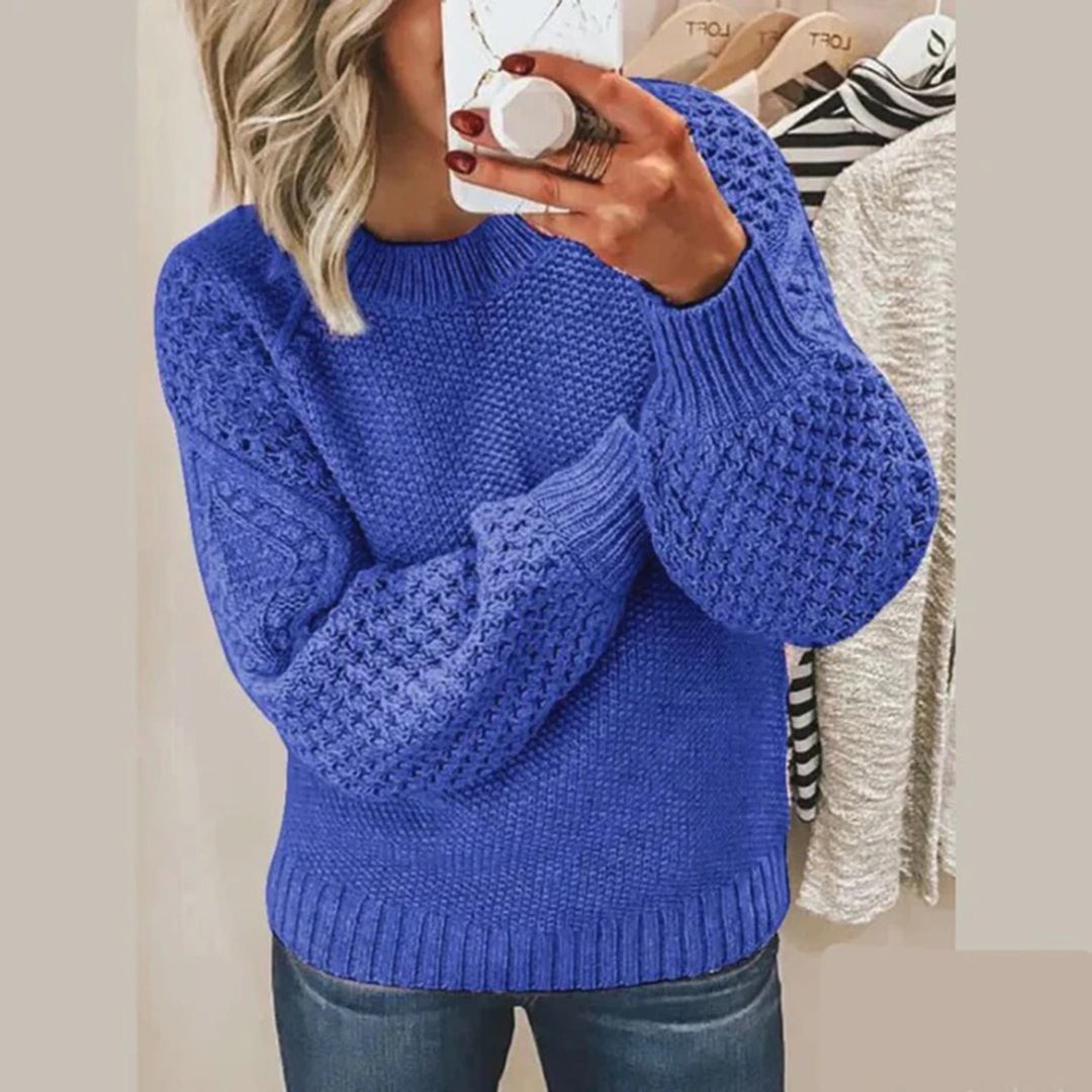 Suéter mujer suave de punto estilo casual