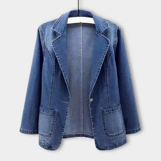 Blazer Mujer de Tela Estructurada Estilo Moderno - Mavetta