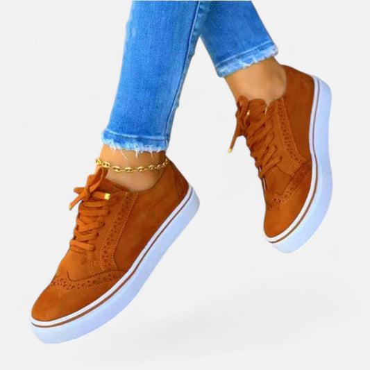 Zapatillas Mujer Punta Redonda Diseño Sencillo - Mavetta