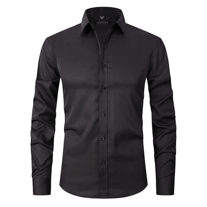 Camisa Hombre Casual Sin Arrugas Ajuste Regular