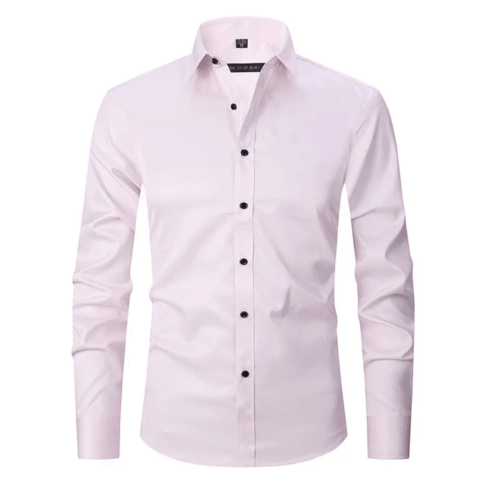 Camisa Hombre Casual Sin Arrugas Ajuste Regular