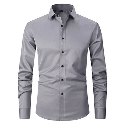 Camisa Hombre Casual Sin Arrugas Ajuste Regular
