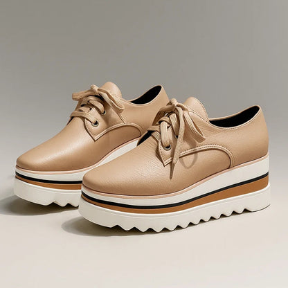 Zapatillas Mujer con Plataforma y Cordones Diseño Moderno - Mavetta