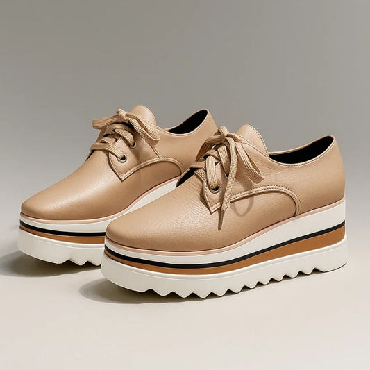 Zapatillas Mujer con Plataforma y Cordones Diseño Moderno - Mavetta