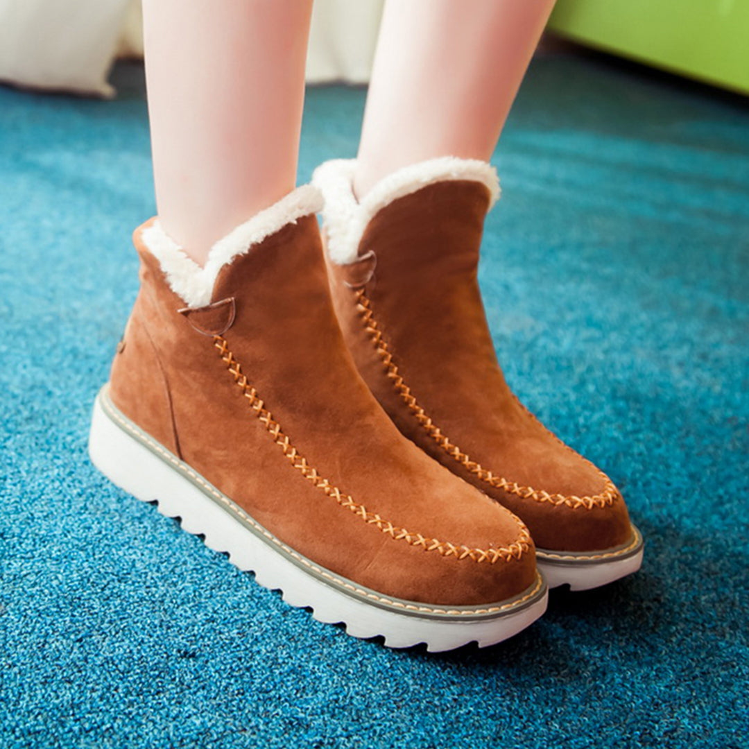 Botas Mujer Cálidas Antideslizantes Ajuste Cómodo