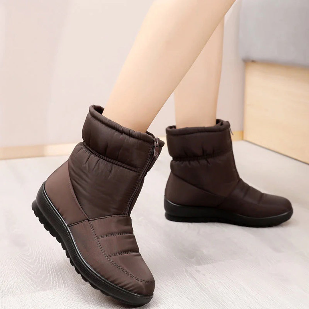 Botas de nieve mujer resistentes y cálidas