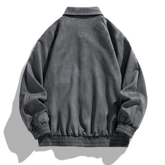 Chaqueta Bomber Hombre Algodón Oversize Cierre de Botones - Mavetta