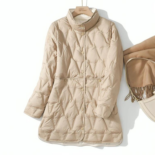 Abrigo Acolchado Mujer Ajuste Elegante - Mavetta
