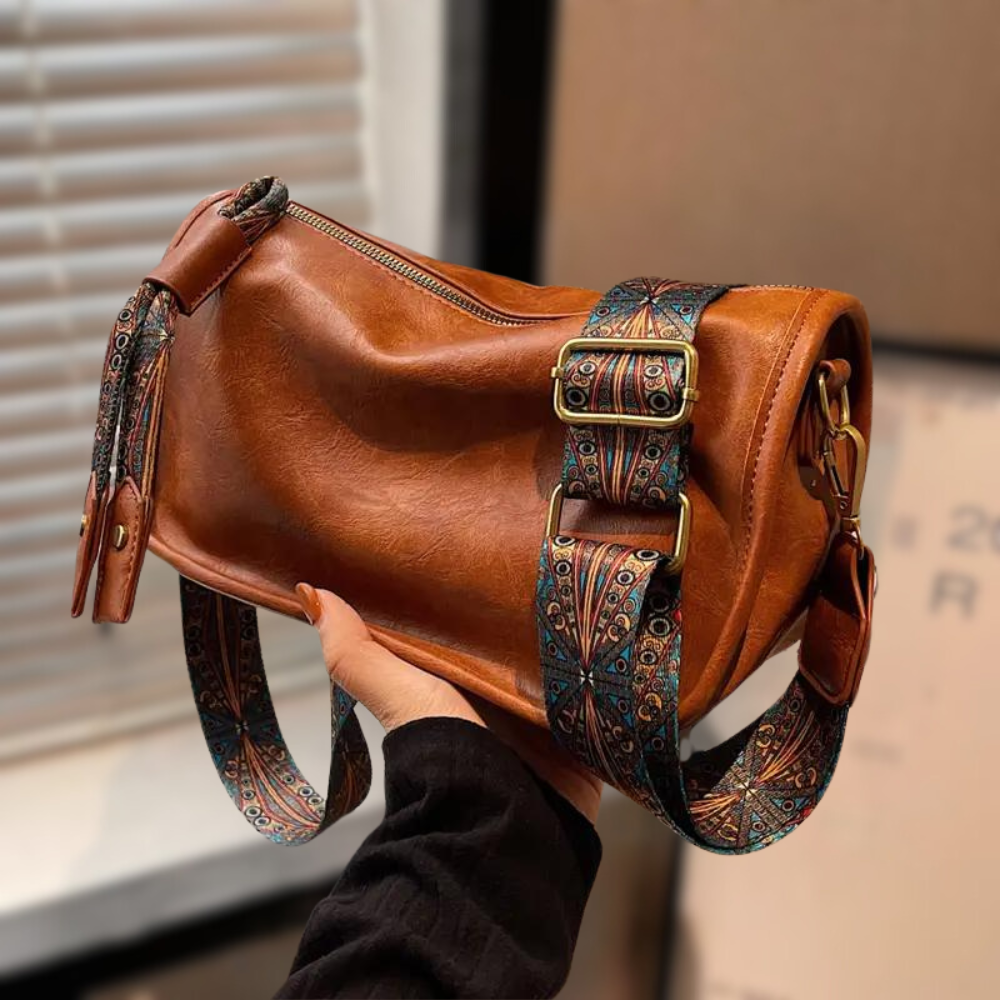 Bolso bandolera mujer con interior amplio y compartimentos