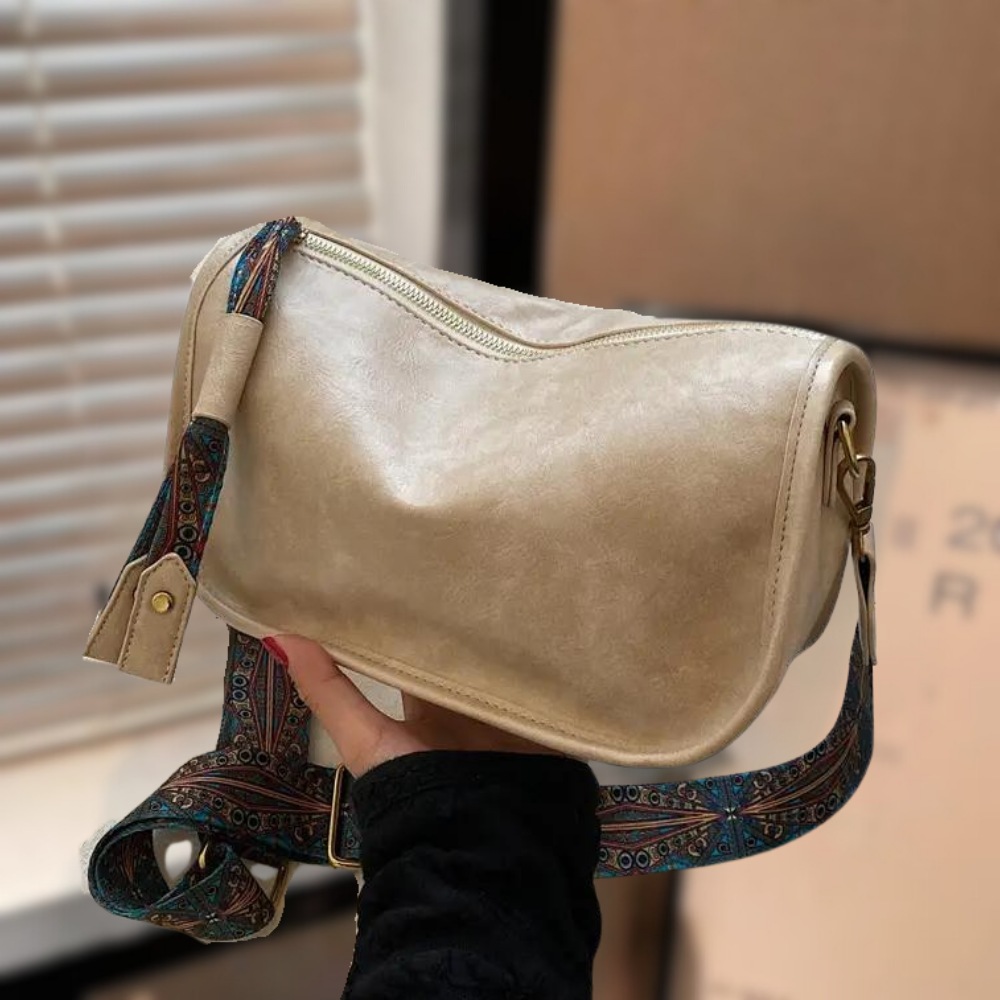 Bolso bandolera mujer con interior amplio y compartimentos