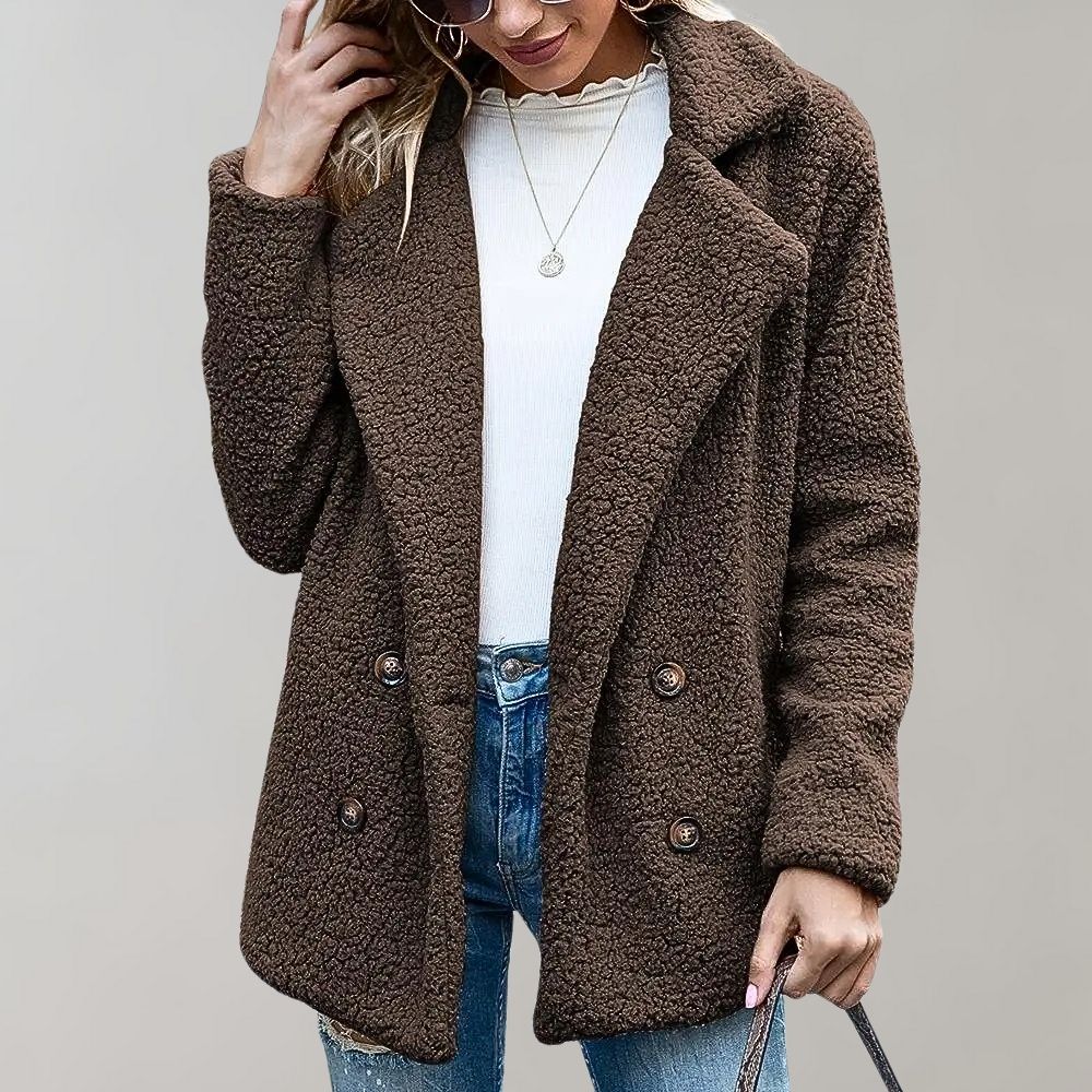 Chaqueta Mujer de Lana Suave y Calida