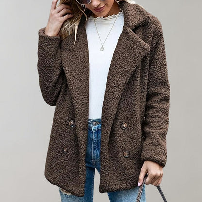 Chaqueta Mujer de Lana Suave y Calida