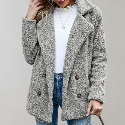 Chaqueta Mujer de Lana Suave y Calida