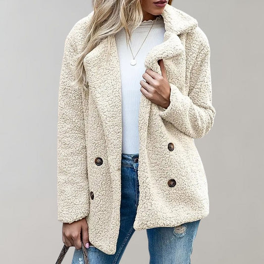 Chaqueta Mujer de Lana Suave y Calida - Mavetta