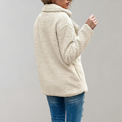 Chaqueta Mujer de Lana Suave y Calida