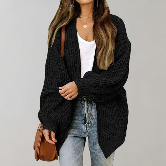Cárdigan Mujer de Punto Suave Casual Ajuste Regular - Mavetta