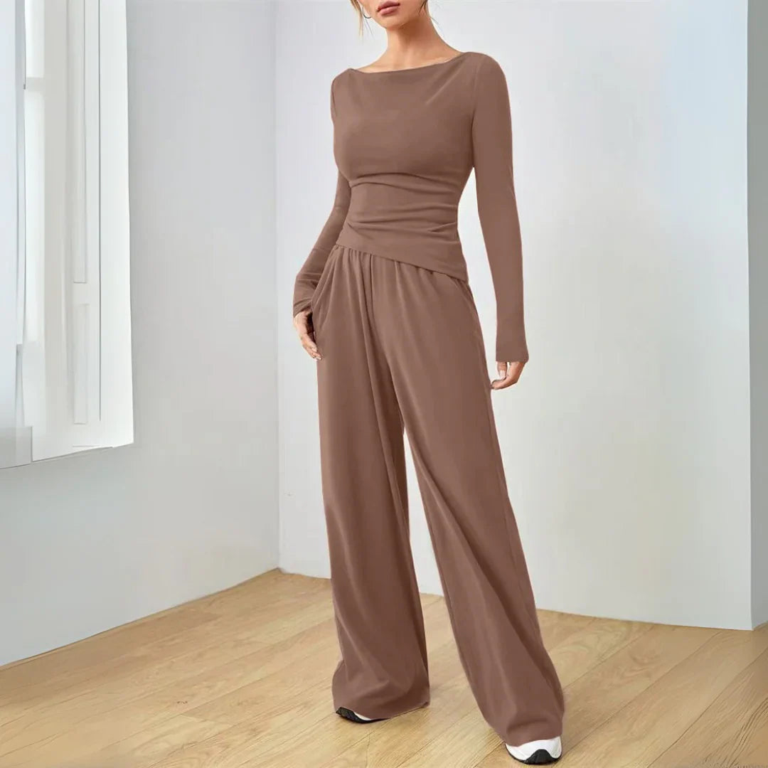 Conjunto Mujer Comodo Algodon Ajuste Relax