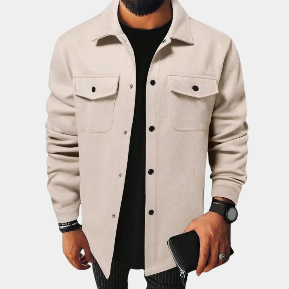 Chaqueta Hombre de Algodón Abotonada Primavera - Mavetta