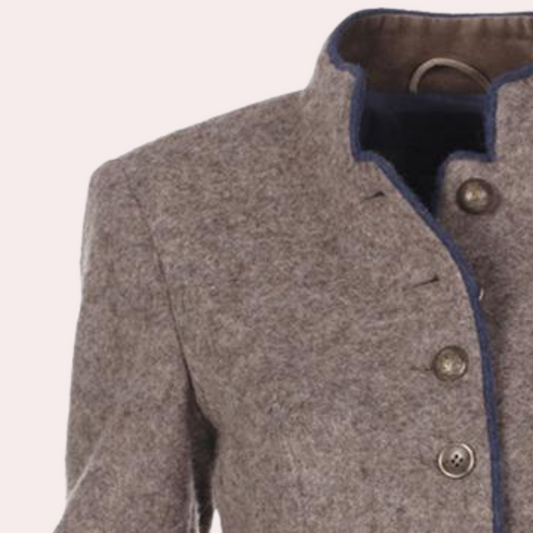 Blazer Mujer de Paño Corte Elegante - Mavetta